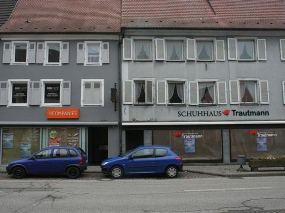Die Geschäfte in der Innenstadt 